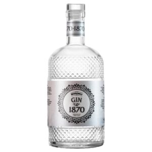 Gin1870 Premium Dry Gin – Distillato raffinato con ginepro e coriandolo